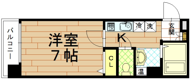TIMUR九条（ティムール九条）の間取り