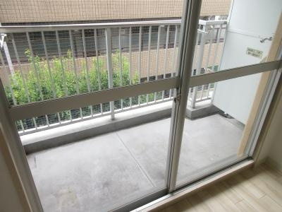 シティハイツ三条のバルコニー