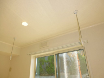 【設備】 | ルーチェ・Ａ | 室内物干し