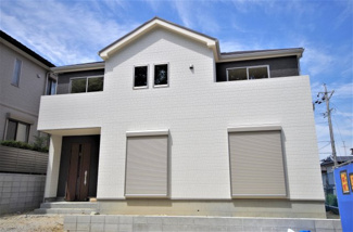 【外観】 | 1号棟　現地（2019年6月）撮影
堂々完成しました！即入居可♪
敷地面積164.79m²(49.84坪)。
高台にて陽当たり良好！見晴らし良好です！