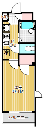【間取り】 | ファインクレスト戸越