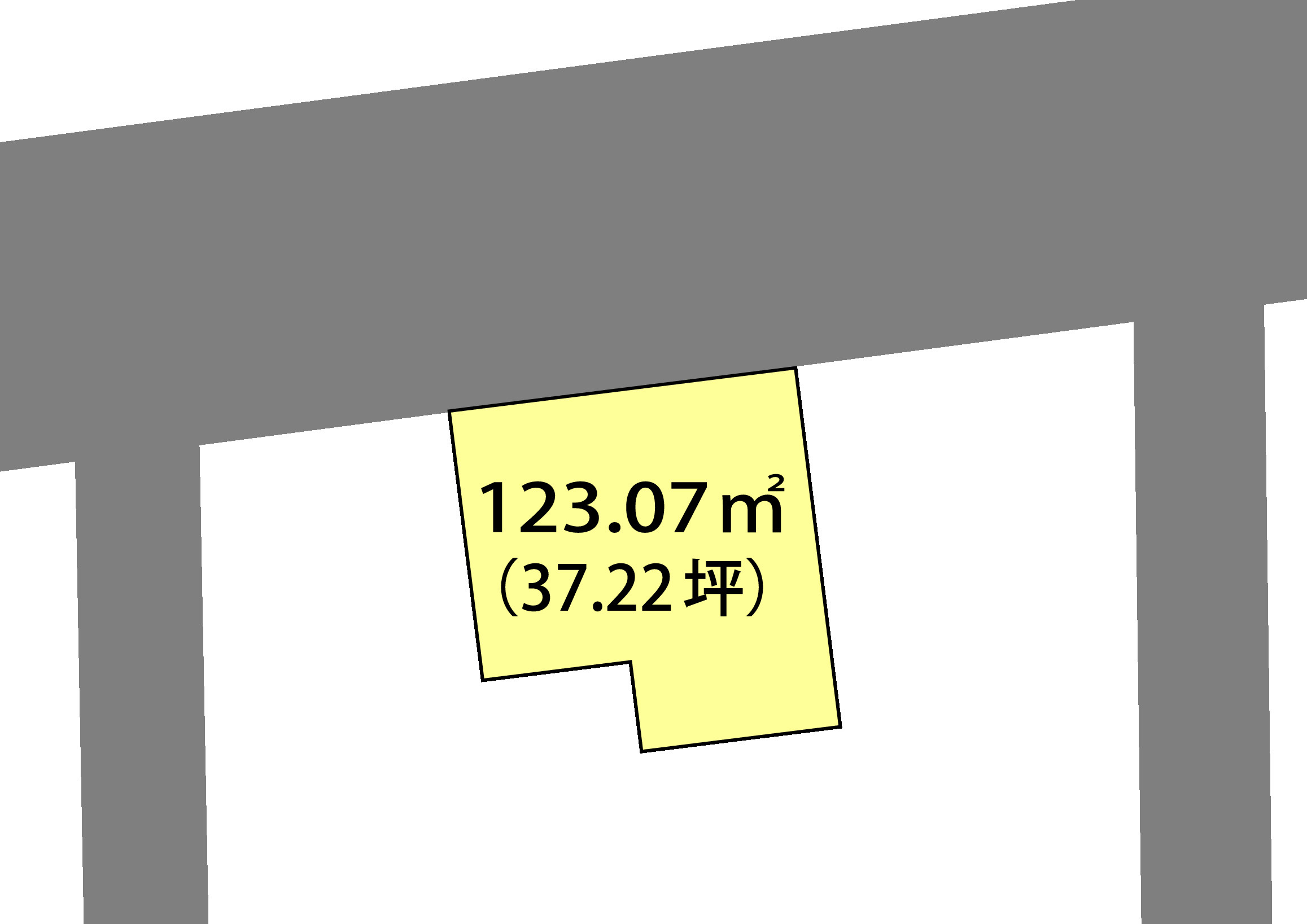 和歌山市中之島・土地・56560の区画図