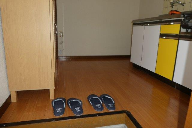 アルファー二子の玄関