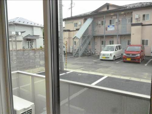 シャーメゾン梨木町のバルコニー