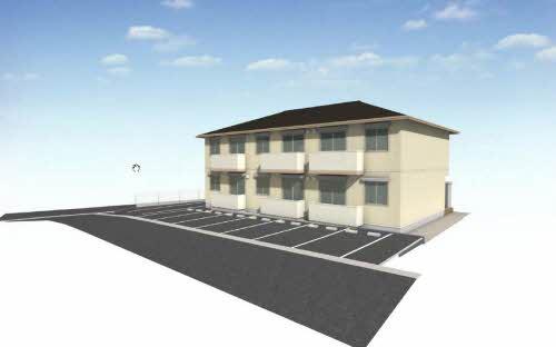 シャーメゾン梨木町の駐車場