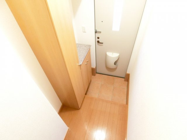 パークハイツ西田Ⅱの玄関