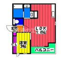 【間取り】 | ＧＲＡＮＤＴＩＣ　グレイス博多南の間取り
