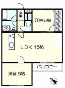 秋定マンションの間取り