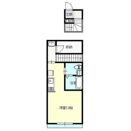【間取り】 | Sunny Side Ⅰ