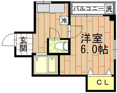 和プレジデント三条の間取り|間取り図