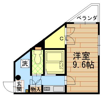 ディアリオ大宮の間取り