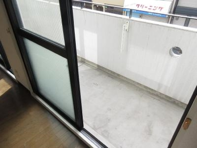 ウインドベル四条大宮のバルコニー