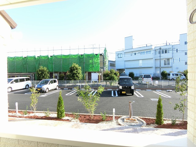 昭島市中神町２丁目のアパートの展望