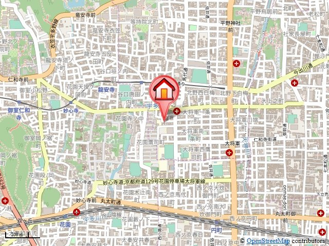 PourToujours大将軍（プール・トゥジュール大将軍）の地図