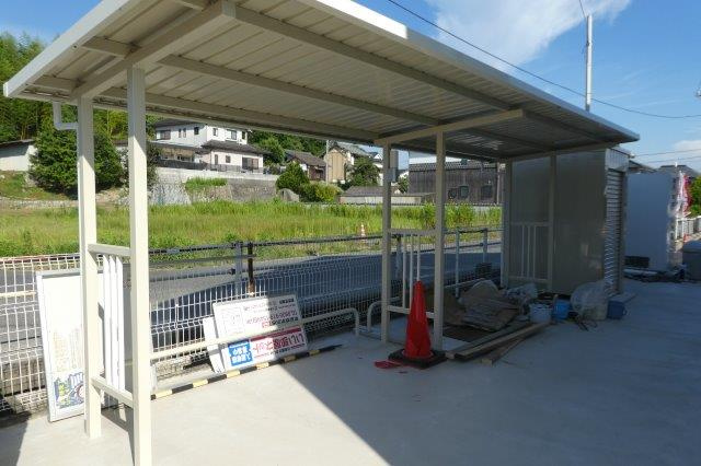 倉敷市真備町箭田のアパートのその他共用部分|駐輪場