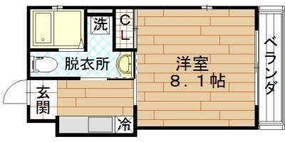 マルティ円町（旧ドーリアKYOTO円町）の間取り