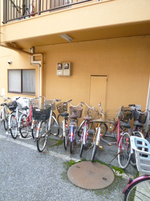 【その他共用部分】 | ステラⅡスゴン | 自転車置き場