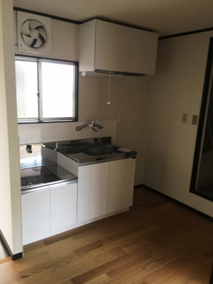 【キッチン】 | コーポ高木 | お料理しやすいキッチンです