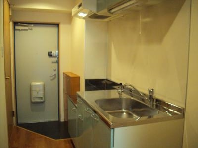 ドーリア北野東のキッチン|廊下