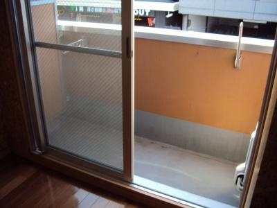 ドーリア北野東のバルコニー