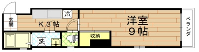 アルカス七条大宮（旧：ドーリア七条大宮）の間取り