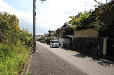【前面道路含む現地写真】 | 大津市水明1丁目29-5　上物付売土地