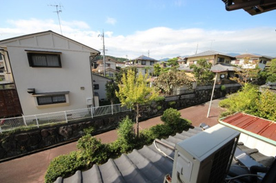 【展望】 | 大津市水明1丁目29-5　上物付売土地 | 遊歩道側の眺め