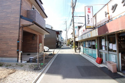 【前面道路含む現地写真】 | 北区紫野中柏野町　2区画　新築戸建