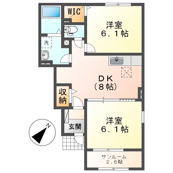 アヴァンティⅣの間取り