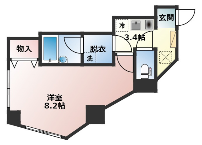 【間取り】 | サンハイツ