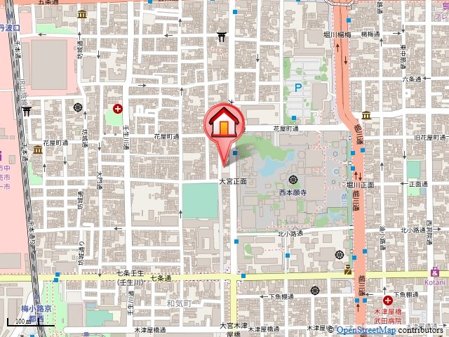 フォレステージ大宮の地図