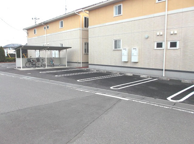 【駐車場】 | リビングタウン結城　Ｈ