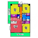 【間取り】 | 第３３川崎ビルの間取り