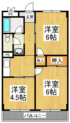 【間取り】 | 椋本マンション