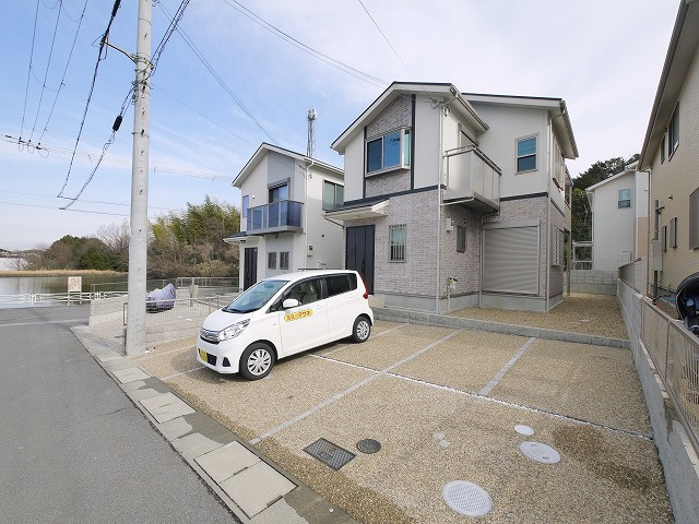 奈良市押熊町戸建7号地の駐車場