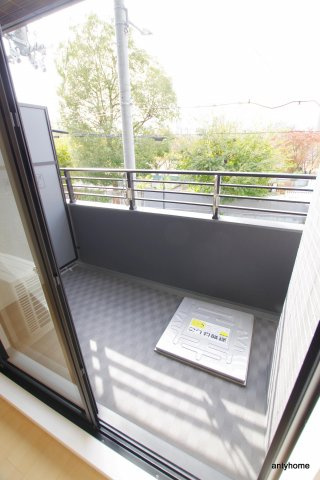 レジュールアッシュザ・パークフロント 　仲介手数料無料のバルコニー