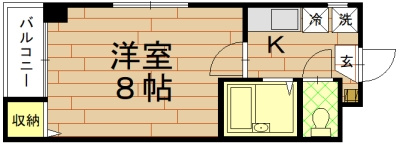 REVERY朱雀（リバリー朱雀）の間取り