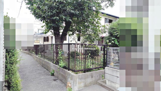 箕面市牧落2丁目　土地　２区画分譲地