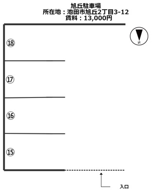 【区画図】 | 岩崎駐車場