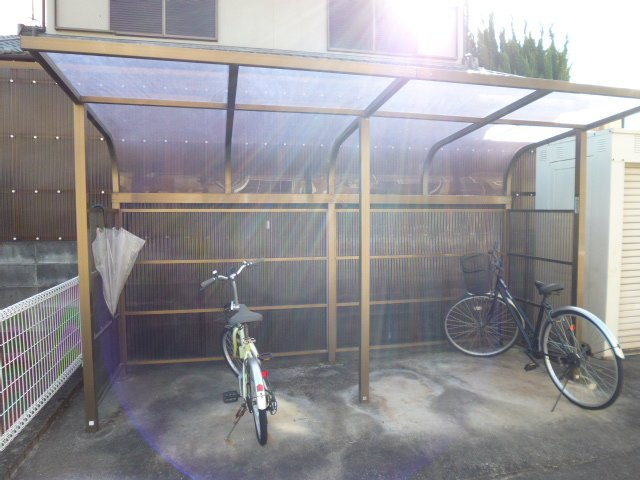 クレストール渡辺のその他共用部分|駐輪場