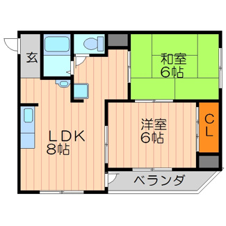 【間取り】 | フラワハイツ