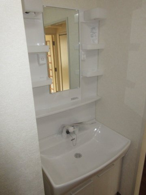 【独立洗面台】 | 藤ハイム | 洗面化粧台付です