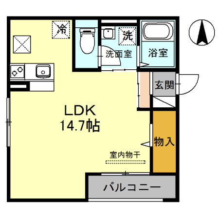 【間取り】 | スカイフィールドC棟