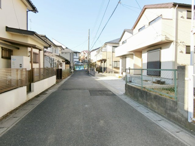 【前面道路含む現地写真】 | 我孫子市白山３期