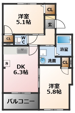 【間取り】