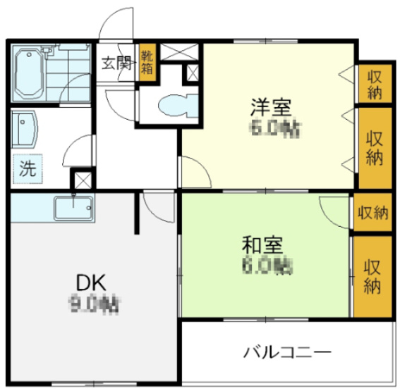 【間取り】 | アパートメントハウス・ダニエリ