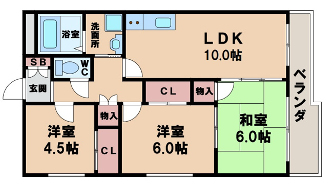 【間取り】 | ハイム晴明
