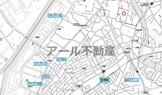 人見　土地分譲（選べる全35区画）の地図