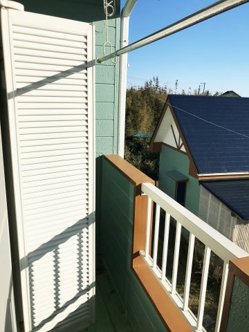 リバーサイドいすみのバルコニー