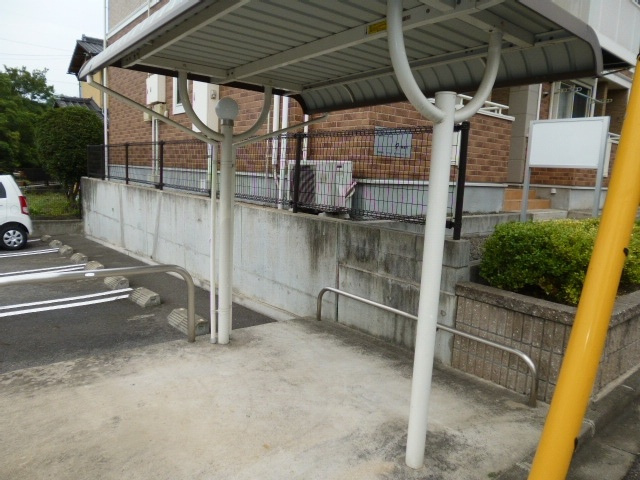 都窪郡早島町早島のアパートのその他共用部分|自転車置き場